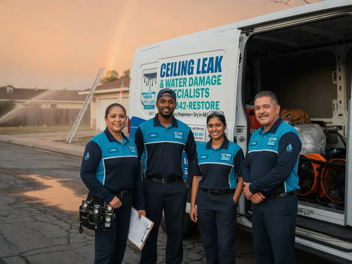 Ceiling Leak Cleanup company in New Brunswick, NJ