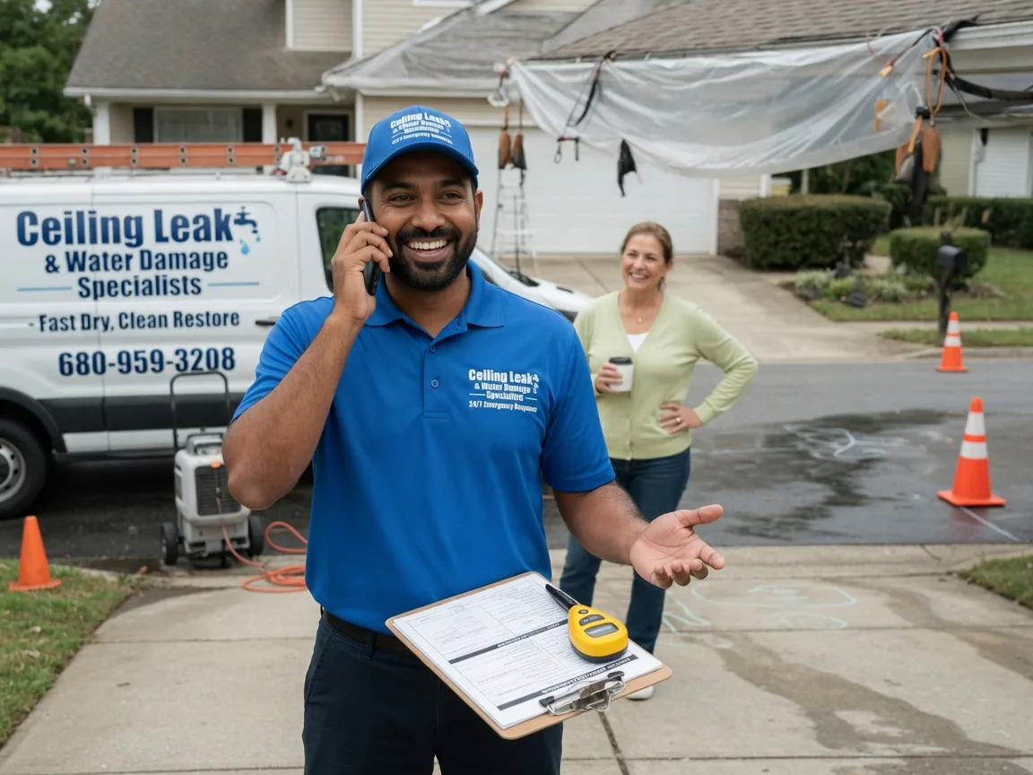 Ceiling Leak Cleanup New Brunswick, NJ FAQs